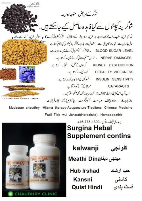 sugrina Capsules usage