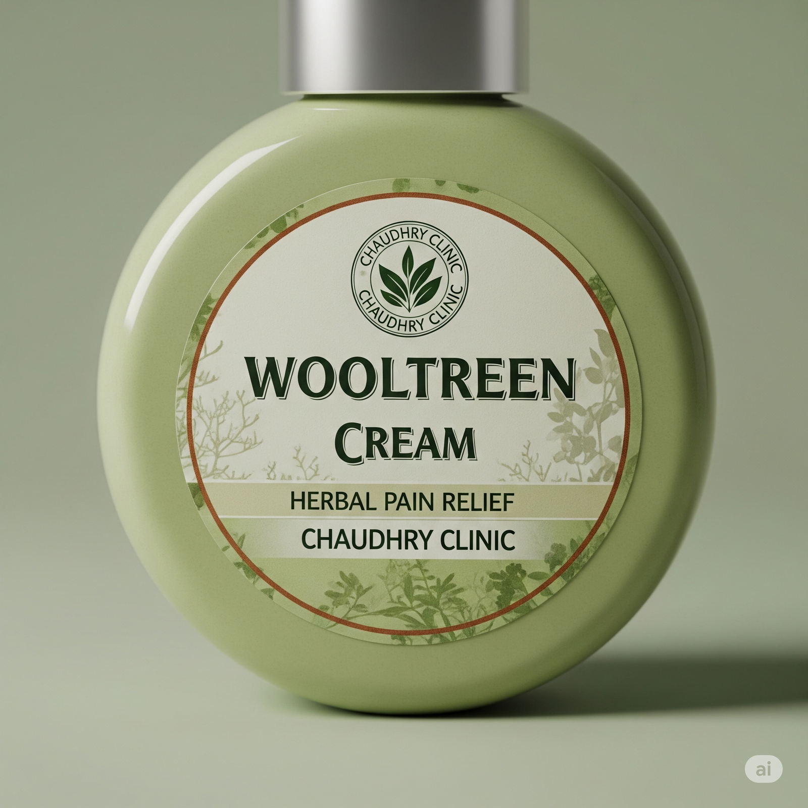 Wooltreen Cream | Herbal Pain Relief by Chaudhry Clinic