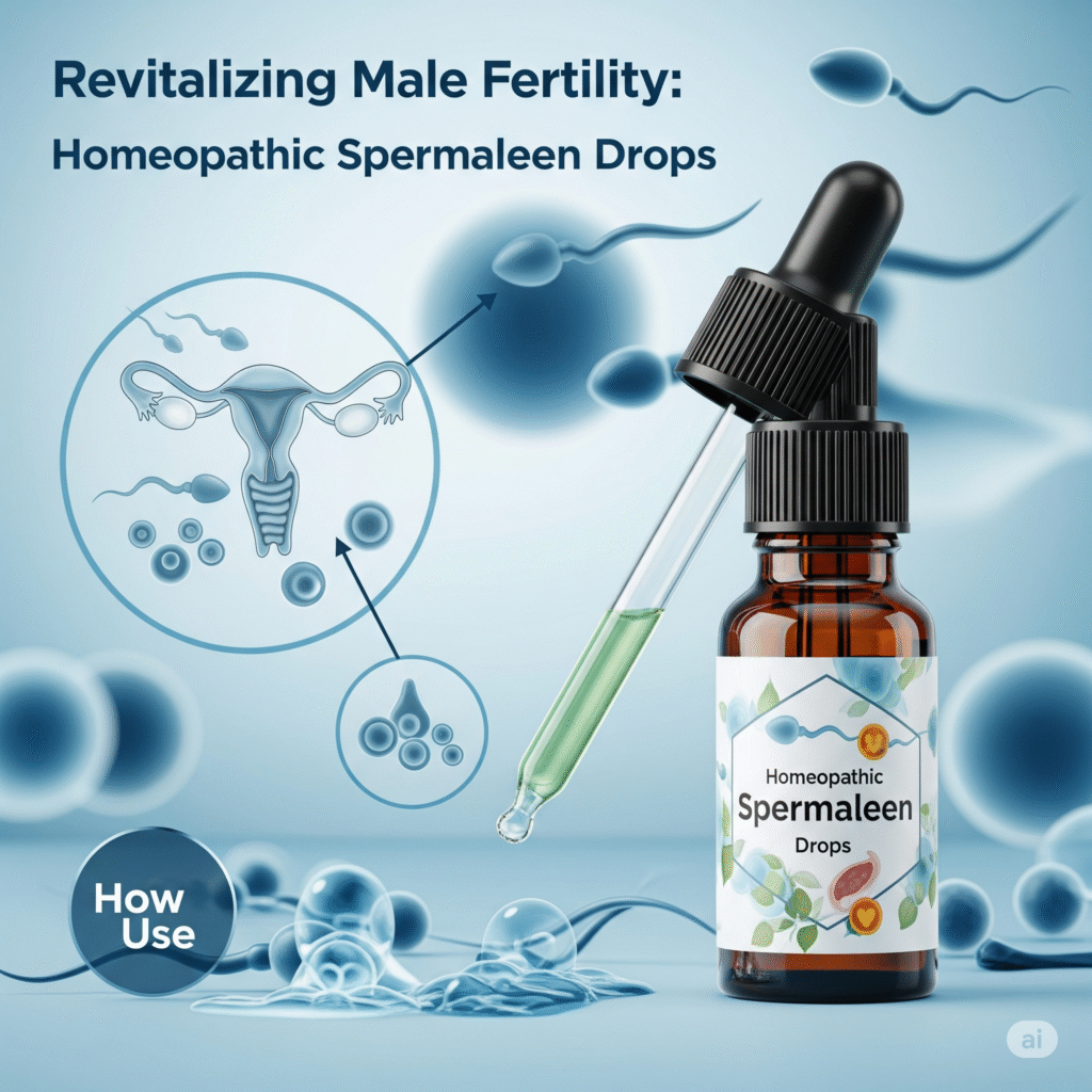 Revitalizing Male Fertility: Homeopathic Support with Spermaleen Drops