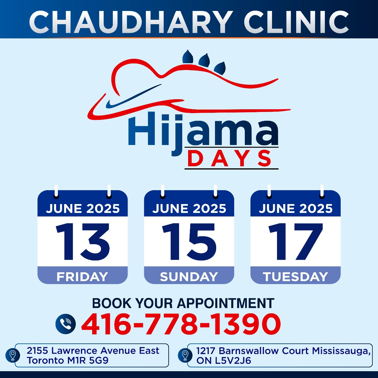 sunnah hijama days June 2025