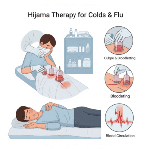 Hijama Therapy for Colds & Flu