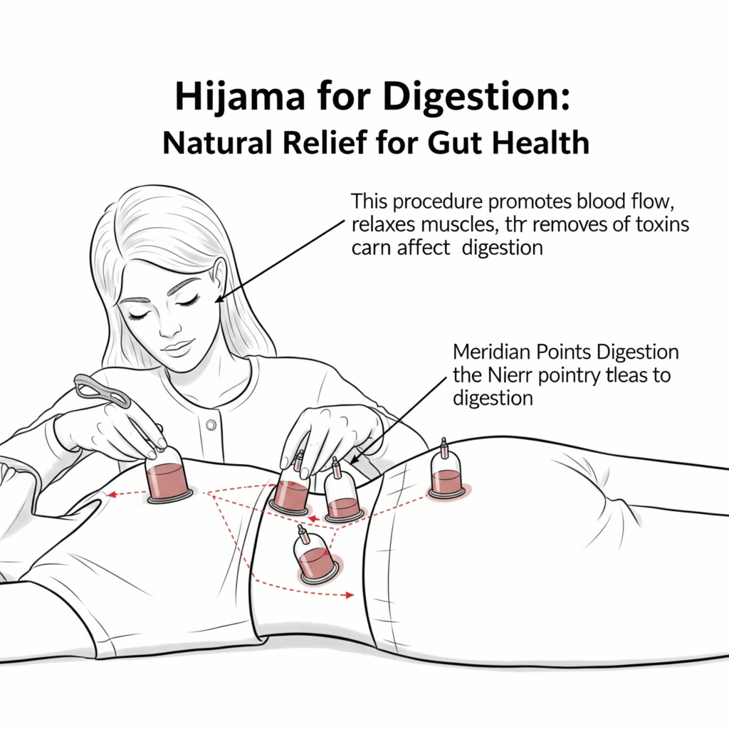 Hijama for Digestion: Natural Relief for Gut Health