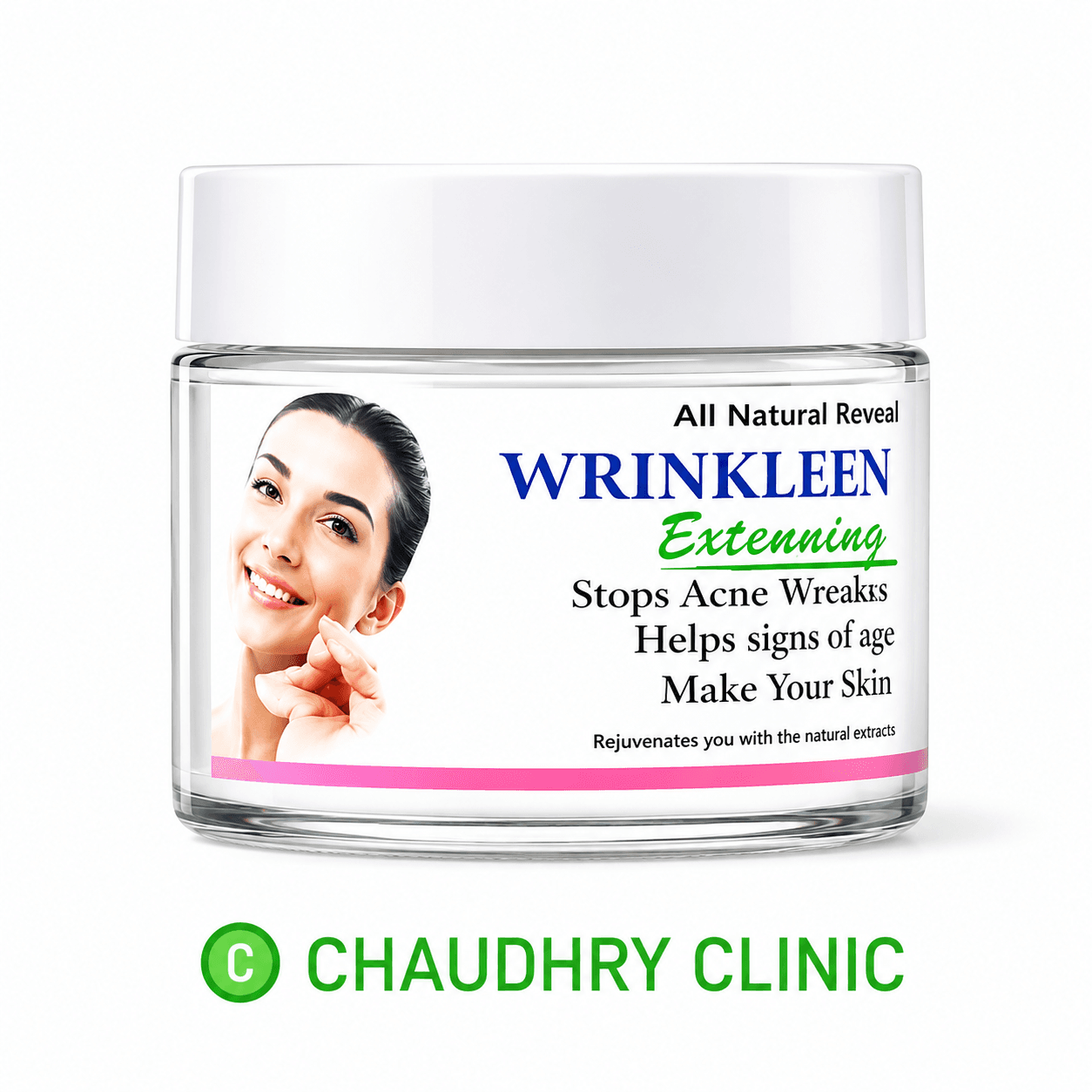 Wrinkleen Anti-Aging Cream for smoother youthful-looking skin