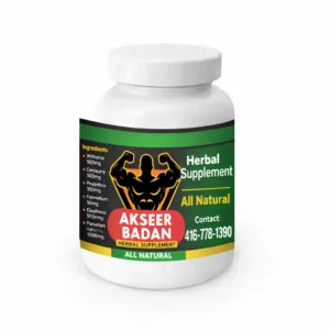 Akseer Badan Herbal Supplement – Natural Energy, Vitality & Wellness Akseer Badan Herbal Supplement is a premium traditional herbal formula designed to support natural energy, physical strength, stamina, vitality, and everyday wellness. This carefully selected blend combines traditional herbs and natural ingredients that have been valued in herbal wellness practices for generations. Whether you want to maintain daily energy, support healthy aging, promote physical vitality, or complement an active lifestyle, Akseer Badan provides convenient herbal support as part of a balanced diet and healthy routine. Benefits of Akseer Badan Herbal Supplement Supports Natural Energy Akseer Badan Herbal Supplement provides traditional herbal support for natural energy and daily vitality. Its carefully selected ingredients may help you maintain an active lifestyle and support the body's normal energy needs. Promotes Strength and Vitality Traditional botanical ingredients in Akseer Badan are valued for supporting physical strength, stamina, endurance, and overall vitality for adults. Supports Healthy Aging The formula contains herbs naturally rich in antioxidant compounds. Antioxidant-rich ingredients can help support the body's defenses against oxidative stress and contribute to healthy aging and general wellness. Supports Brain and Mental Wellness Several traditional herbs in this formula are commonly used to support memory, concentration, mental clarity, and normal cognitive wellness. Supports Heart and Circulation Akseer Badan contains traditional herbal ingredients that may support healthy circulation and normal cardiovascular wellness when combined with a balanced diet and active lifestyle. Supports Liver and Metabolic Wellness The liver plays an important role in metabolism and the body's natural processes. Traditional herbal ingredients in Akseer Badan help support normal liver and metabolic function. Supports Bones, Muscles and Joints Mineral-rich and nourishing herbal ingredients may help support healthy bones, muscles, connective tissues, mobility, and everyday physical comfort. Supports Healthy Skin Antioxidant-rich herbs and nourishing botanical ingredients help support healthy-looking skin and contribute to overall wellness from within. Daily Wellness and Vitality Regular use as part of a balanced diet and healthy lifestyle may help support daily wellness, physical resilience, energy, and long-term vitality. Ingredients in Akseer Badan Akseer Badan contains a carefully selected blend of traditional herbs and natural ingredients, including: Ashwagandha (Withania somnifera) Purified Shilajit Safed Musli (Chlorophytum borivilianum) Gokshura (Tribulus terrestris) Amla (Emblica officinalis) Giloy (Tinospora cordifolia) Mulethi (Licorice Root) Talmakhana (Hygrophila spinosa) Kaunch Beej (Mucuna pruriens) Vidarikand (Pueraria tuberosa) Cinnamon Cardamom Ginger Root Black Pepper Long Pepper (Pippali) Other Ingredients: Natural herbal base suitable for capsule or powder formulation, depending on product presentation. Who May Benefit from Akseer Badan? Akseer Badan Herbal Supplement may be suitable for adults looking for natural support for: Daily energy and vitality Physical strength and stamina Healthy aging Memory and concentration General cardiovascular wellness Liver and metabolic wellness Healthy bones and muscles Skin wellness Overall daily vitality Why Choose Akseer Badan? Akseer Badan combines a broad selection of traditional botanical ingredients in one convenient herbal wellness formula. It is designed for adults who prefer traditional herbal support as part of a healthy and active lifestyle. If you are looking for a natural herbal supplement for energy and vitality, Akseer Badan may be a convenient addition to your daily wellness routine. Suggested Use Take 1–2 teaspoons twice daily after meals with warm milk or water, or use as directed by your qualified healthcare practitioner. Explore Related Herbal Products You may also explore other herbal wellness products from Chaudhry Clinic: [Salajeet Plus Capsules] – Herbal support for energy, stamina and vitality. [Spermia Capsules] – Herbal support for male vitality and reproductive wellness. [Herbal Supplements] – Explore additional traditional herbal wellness products. [Chaudhry Clinic] – Learn more about our herbal and holistic wellness services. Important Disclaimer This product is intended as a herbal wellness supplement. It is not intended to diagnose, treat, cure, or prevent any disease. Individual results may vary. Consult a qualified healthcare professional before using herbal supplements, particularly if you are pregnant, breastfeeding, taking medications, or have an existing health condition.