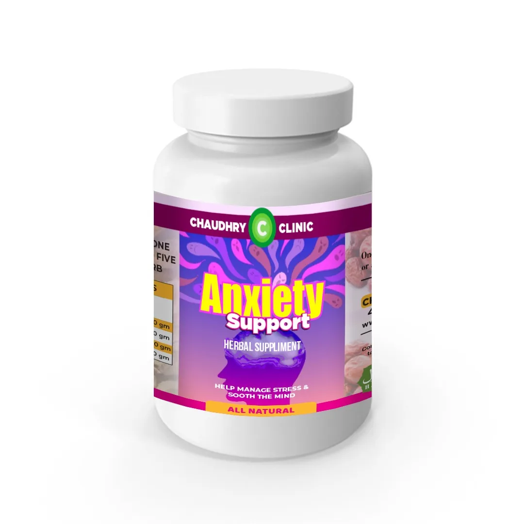 Anxiety Support Capsules herbal formula for stress relief and emotional wellness