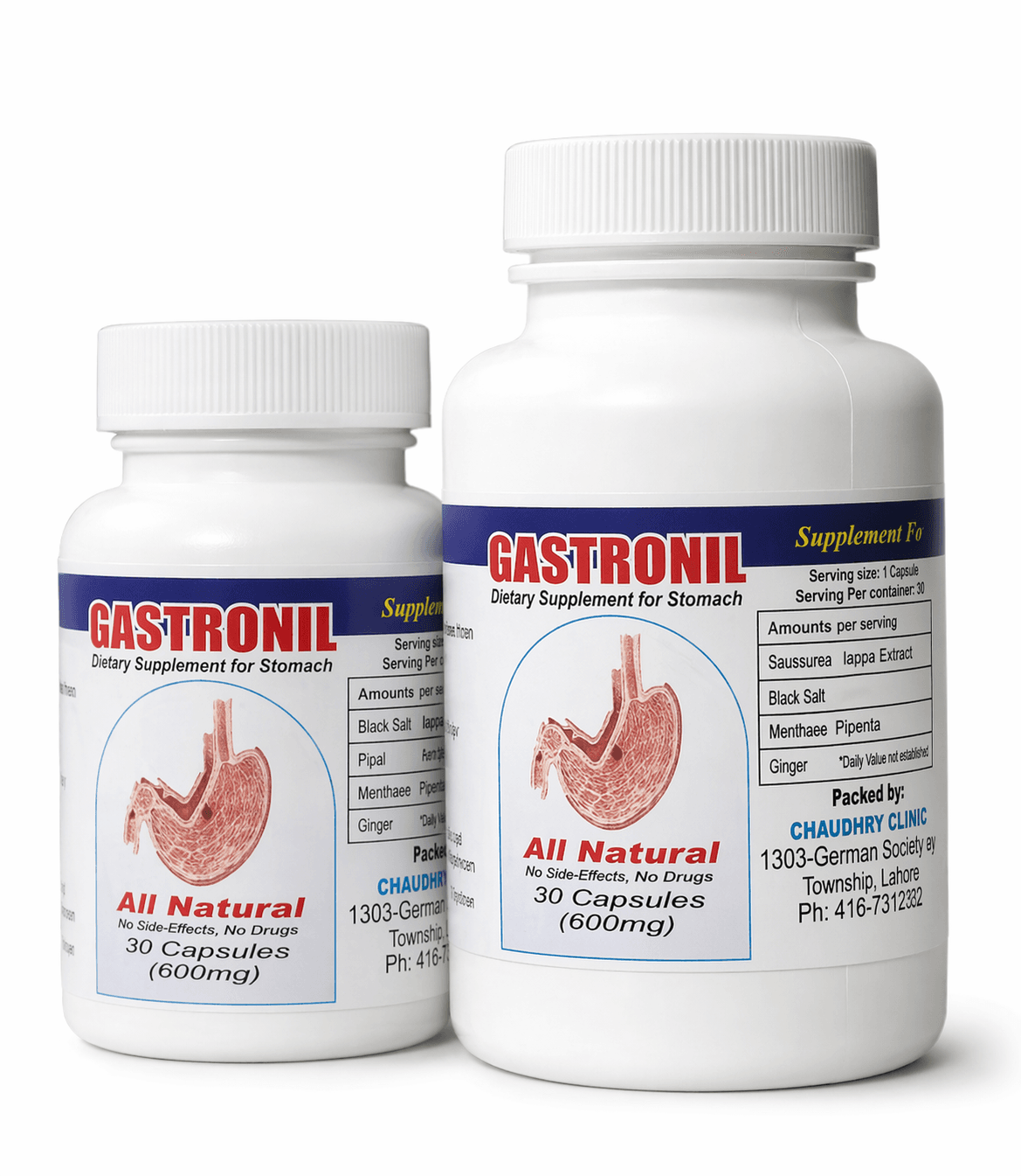 Gastronil Capsules natural herbal remedy for gas bloating acidity and indigestion relief